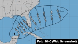 Pronóstico del Huracán Milton